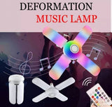 Muzicka lampa luster - Rgb