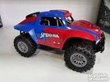 Spiderman džip 4x4 OFF rood Rc