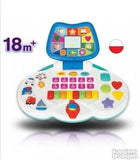 Multifunkcionalni dečiji laptop. PLAVI