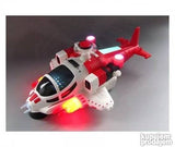 Muzički helikopter za decu CRVENI