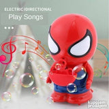 Spiderman muzička igračka koja izbacuje balone