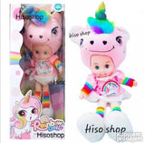 Multimedijalna velika luka beba jednorog