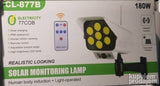 Solarna lampa u obliku kamere