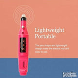 Električna tuprija olovka ljubičasta