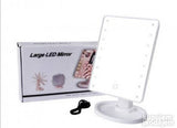 LED ogledalo sa 16 LED dioda roze