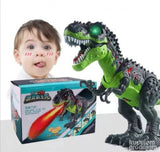 Tiranousaurus sa efektom vatre