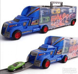 Hot wheels transporter autića plavi