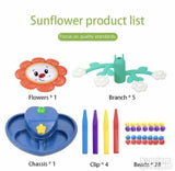 Elektricna igracka obliku suncokreta