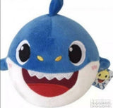 Plišana ajukla baby shark plava