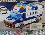 Lego kocke policijski kombi od 68 delova