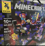 Minecraft Sa Led osvetljenjem sa 915 delova