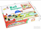 Rail overpass - 40 delova (Igračka za decu)
