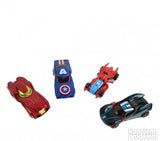 4 in 1 Avengers Metalni autići