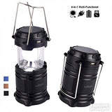 KAMP LAMPA crna- mocna sa 6 LED dioda
