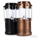 KAMP LAMPA crna- mocna sa 6 LED dioda