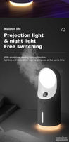 Mini Bezicni ovlazivac sa preojekcijom led nocne lampe