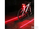 Led laser svetlo za biciklu - Ali tako