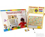 Visenamenska 2u1 edukativna tabla za decu