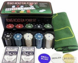 Texas Hold Poker Set u limenoj kutiji