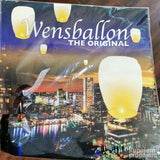 Beli nebeski lampioni