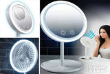 Led ogledalo za šminkanje sa ventilatorom