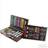 Drveni umetnicki kofer sa 130 delova