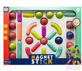 Magnetni set štapića i kugli 46 delova