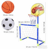 2in1 Deciji Fudbalski-Kosarkaski set