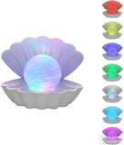 Lampa skoljka - ukrasna lampa skoljka RGB 8 boja - Ali tako