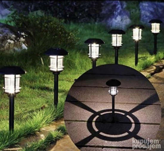 Solarne lampa 6komada u pak