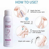 Silky Beauty Sprej pena za ukljanjanje dlaka - Ali tako