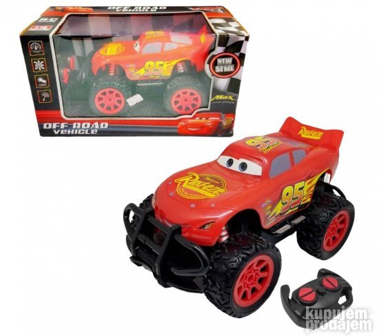 Dzip McQueen dzip na daljinsko upravljanje – Ali tako