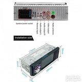 Multimedia auto radio Sistem4022D TFT dis4. 1incimultimedia