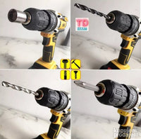 Dewalt aku srafilica/busilica/cekic 36v+pribor+2 baterije