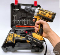 Dewalt aku srafilica/busilica/cekic 36v+pribor+2 baterije