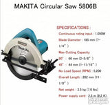 MAKITA Električni cirkular - testera 1050W