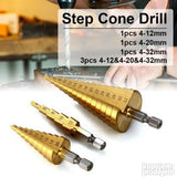 Stepenaste burgije jelkice 3 komada set