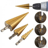 Stepenaste burgije jelkice 3 komada set