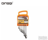 DINGQI Set viljuskasto - okastih kljuceva 7 komada