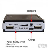 Solarni Punjač Za Telefon 6000mAh