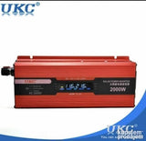 Pretvarač napona inverter 12v-2000w sa LCD Ekranom