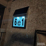 Solarni LED kucni broj