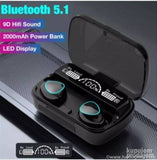 Slusalice Bluetooth M10+power bank