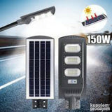 LED Solarni stubni reflektor 100W