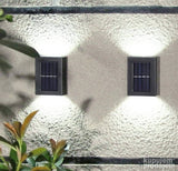 Solarne lampe 2 komada Zidna solarna lampa