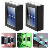 Solarne lampe 2 komada Zidna solarna lampa