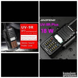 Radio stanice BAOFENG 9R plus 10w VODOOTPORNE