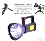 Punjiva LED lampa 1200lm + COB + Stativ-L-832