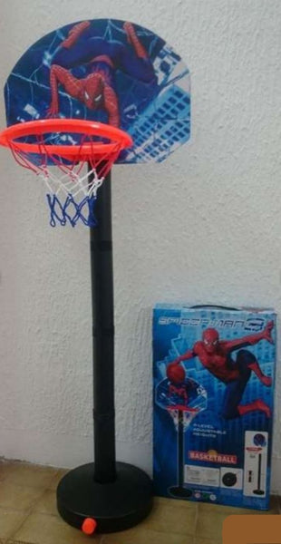 Spiderman koš koš na postolju igračka za decu Spiderman igračka visoki koš stabilno postolje zabava za decu aktivnost za decu poklon za decu originalno pakovanje