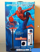 Spiderman koš koš na postolju igračka za decu Spiderman igračka visoki koš stabilno postolje zabava za decu aktivnost za decu poklon za decu originalno pakovanje